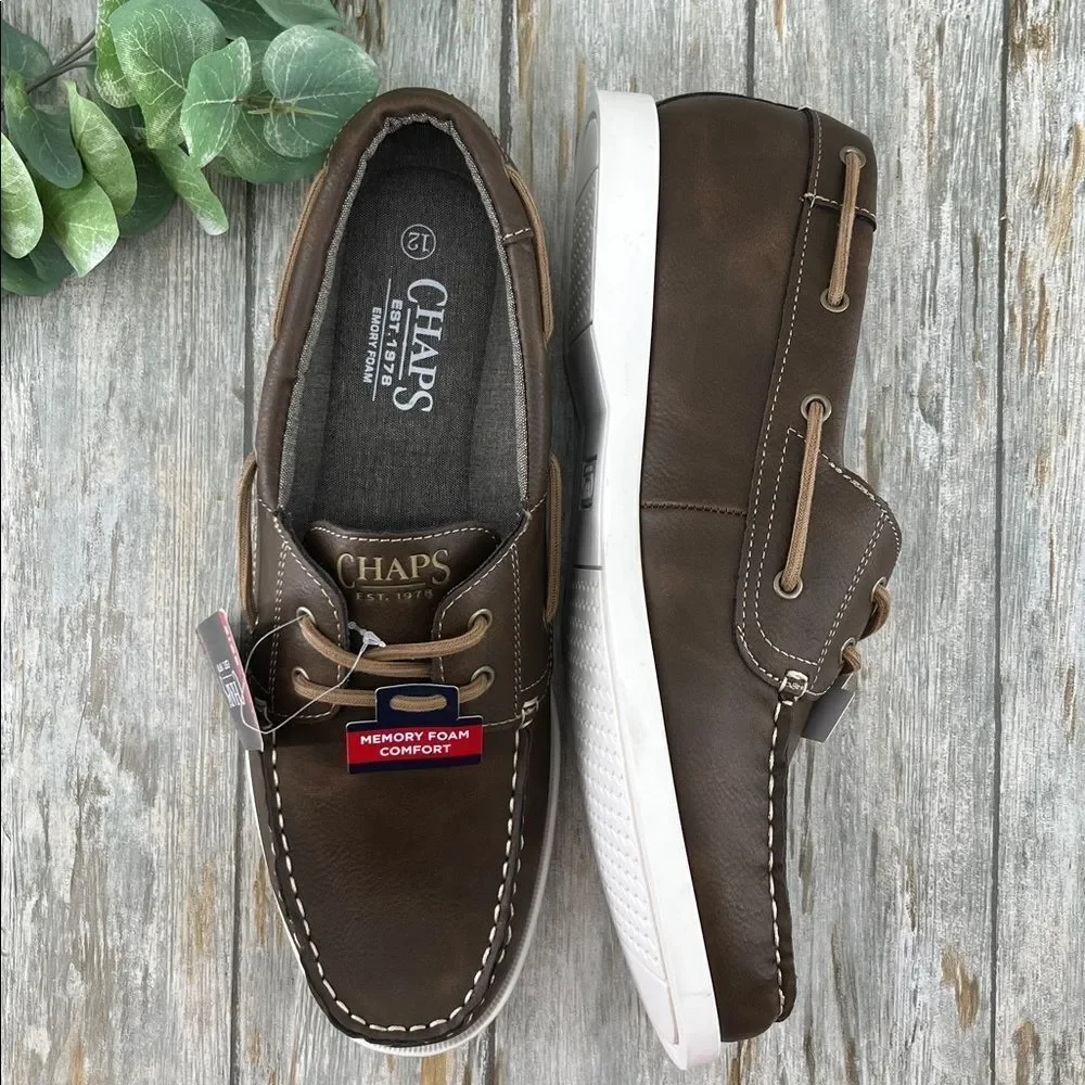 Men’s Chaps Benny Boat Shoes Size 12